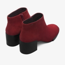 Camper Lotta Ankle Boots Red - Womens Singapore HPBJHR-064